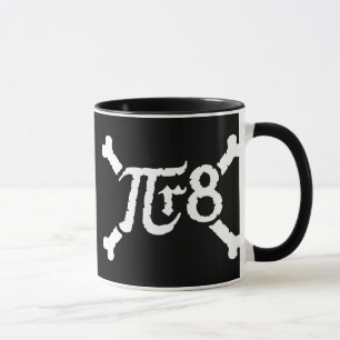 Pi x Radius to the 8th Power = Pirate Mug