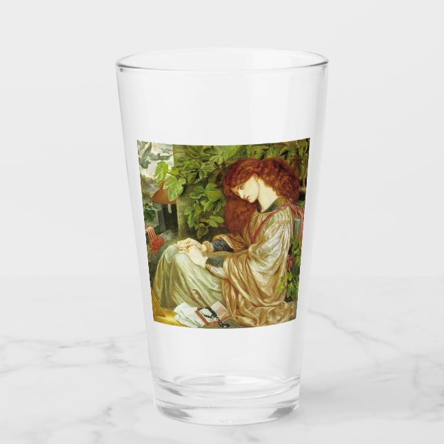 Pia De' Tolomei (Beautiful Italian Woman) Glass (Front)