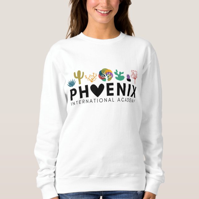 PIA Diversity - Black Text Sweatshirt (Front)