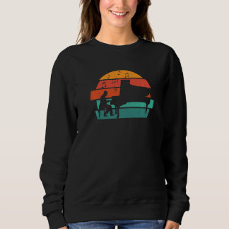 Pianist And Notes Sweatshirt