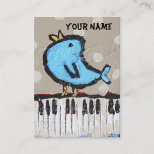pianist business card