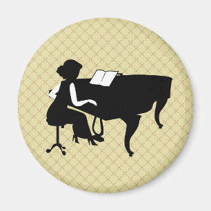 Pianist Concert Recital Piano Magnet Gift