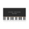 Pianist Elegant and Simple Black Piano Keys