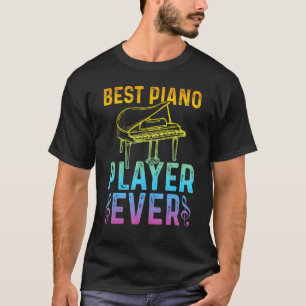 Pianist Piano Musician Best Piano Player T-Shirt