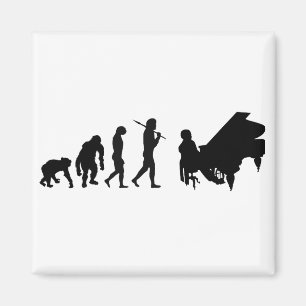 Pianist Piano Orchestra Composer Mozart gear Magnet