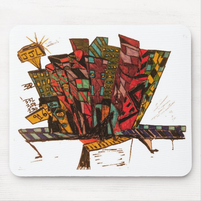 piano 916 ink mouse pad (Front)