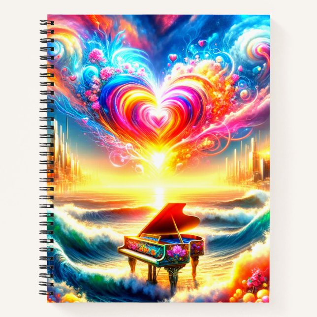 Piano Art Notebook (Front)