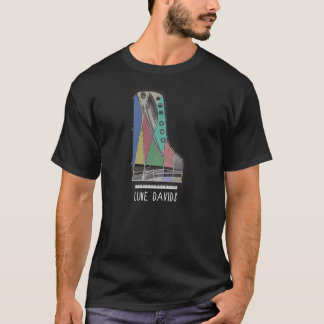 Piano Art with Luke Davids Text T-Shirt