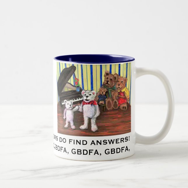 Piano Bears Mug for Piano KIds (Right)