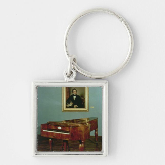Piano belonging to Franz Peter Schubert Key Ring (Front)