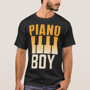 Piano Boy Instrument Player Pianist Musician T-Shirt