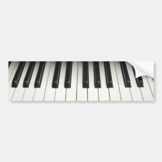 Piano Bumper Sticker