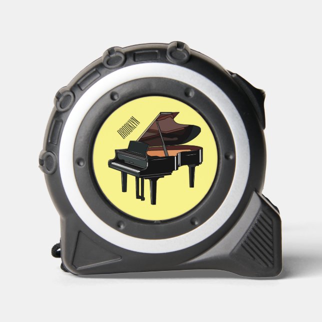 Piano cartoon illustration 1 (Front)