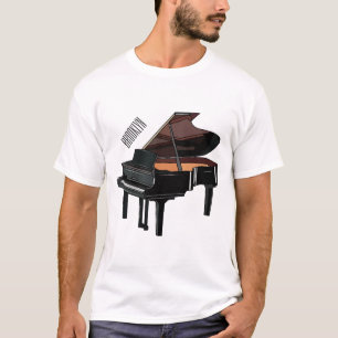 Piano cartoon illustration T-Shirt