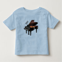Piano cartoon illustration
