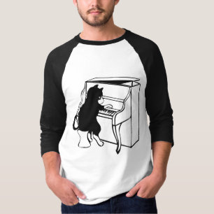 PIANO cat T-shirts