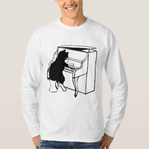 PIANO cat T-shirts & Hoodies