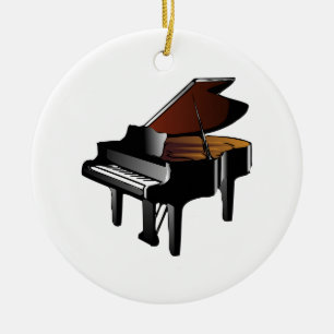 Piano Ceramic Tree Decoration