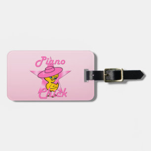 Piano Chick #8 Luggage Tag