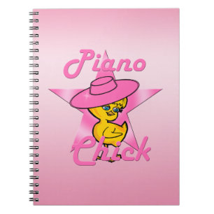 Piano Chick #8 Notebook