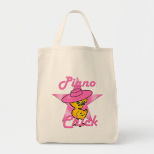 Piano Chick #8 Tote Bag
