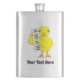 Piano Chick Hip Flask