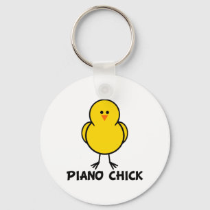 Piano Chick Key Ring