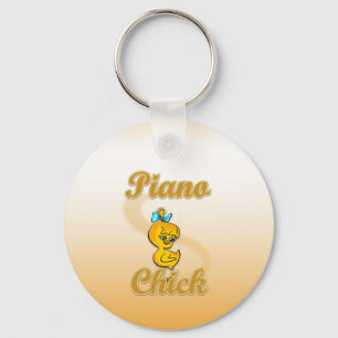 Piano Chick Key Ring