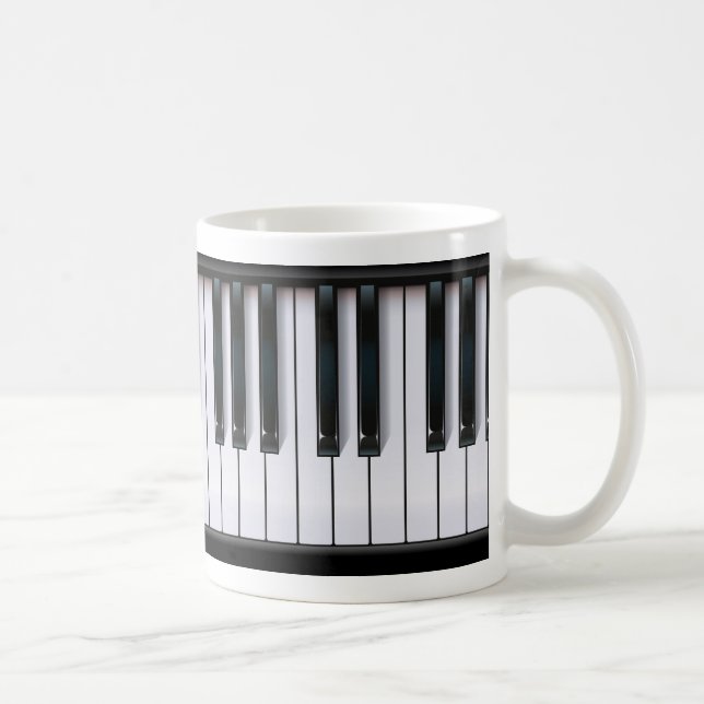 Piano Coffee Mug (Right)
