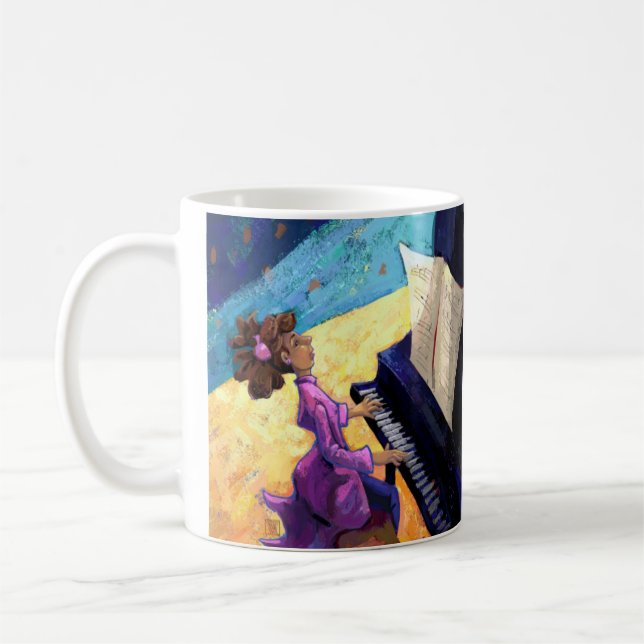 Piano Concert Coffee Mug (Left)