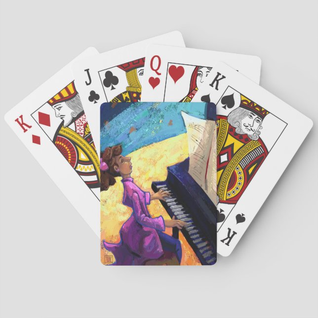 Piano Concert Playing Cards (Back)