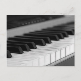 Piano Greetings Postcard
