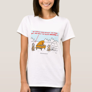 piano igloo Eskimoes T-Shirt