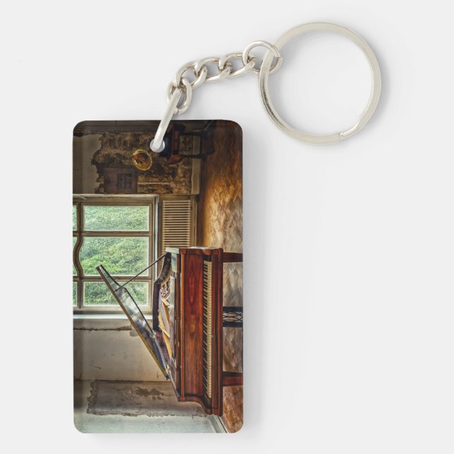 Piano in the Villa Key Ring (Back)