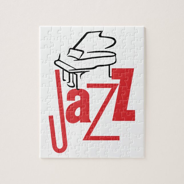 Piano Jazz Jigsaw Puzzle (Vertical)
