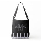 Piano key cross body bag for teacher or student