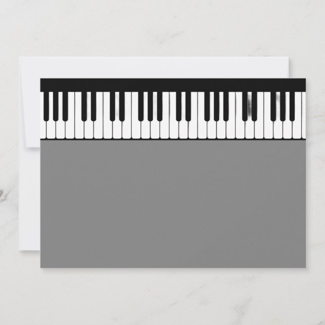 Piano keyboard (Front)