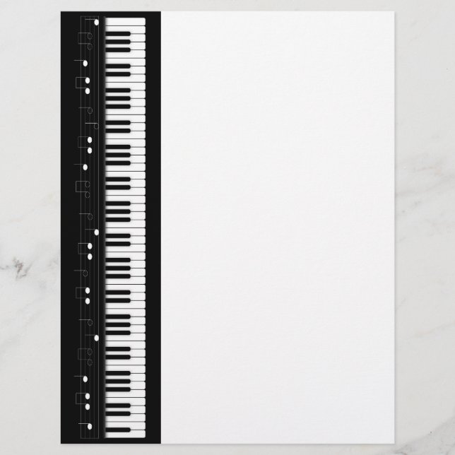 Piano keyboard (Front)
