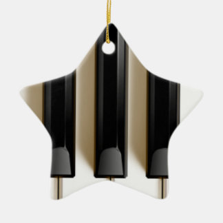 Piano Keyboard Christmas Ornament