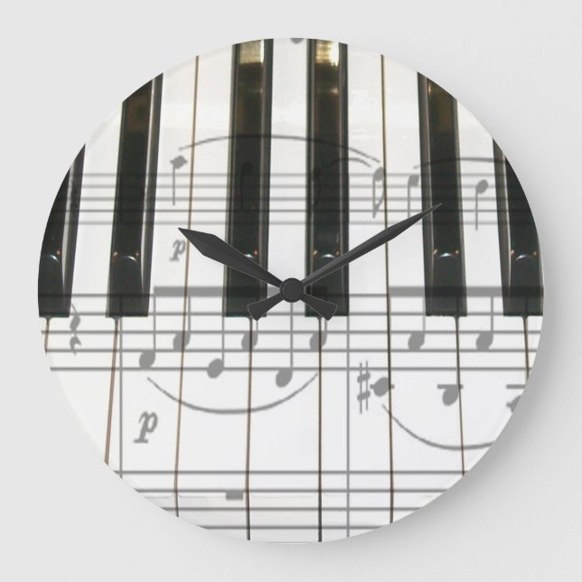 Piano Keyboard Clock (Front)