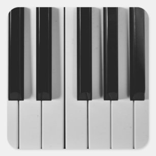 Piano Keyboard Custom Stickers