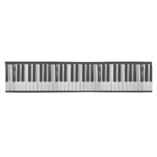 Piano Keyboard Custom Table Runner