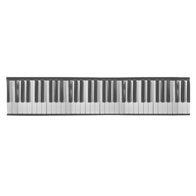 Piano Keyboard Custom Table Runner (Horizontal)