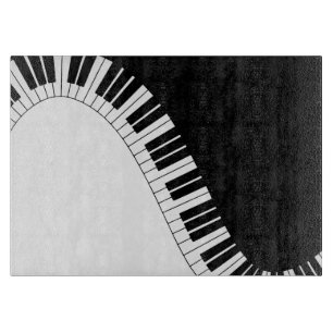 Piano Keyboard Cutting Board
