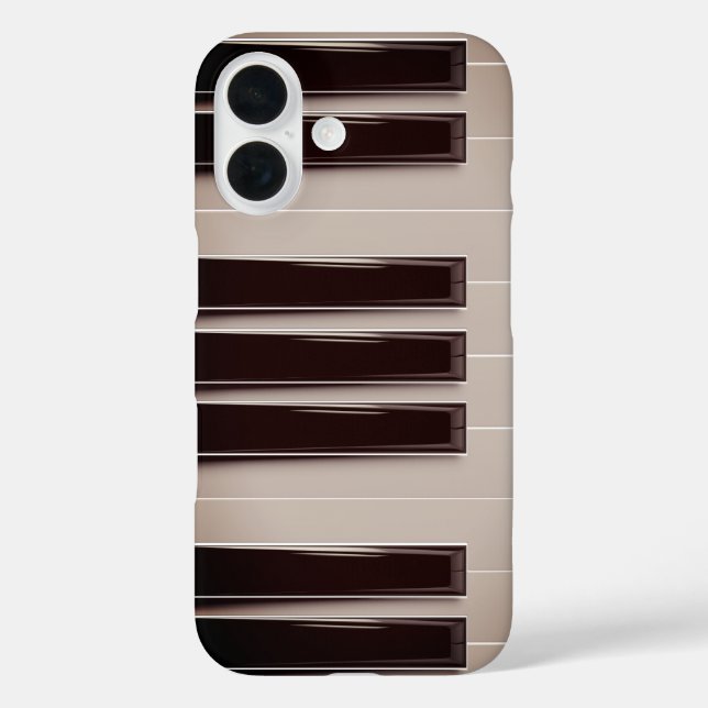 Piano Keyboard Design Case-Mate iPhone Case (Back)