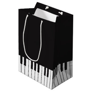Piano Keyboard Gift Bag