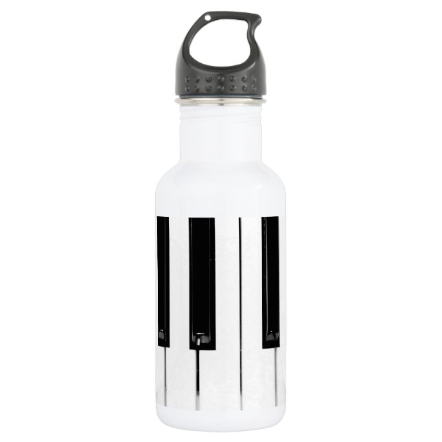 Piano Keyboard Keys 532 Ml Water Bottle (Front)