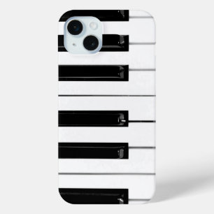 Piano Keyboard Keys iPhone 15 Mini Case