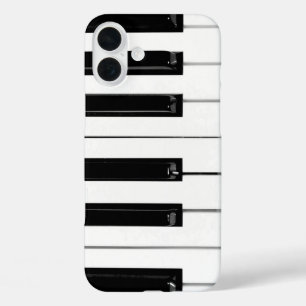 Piano Keyboard Keys iPhone 16 Plus Case