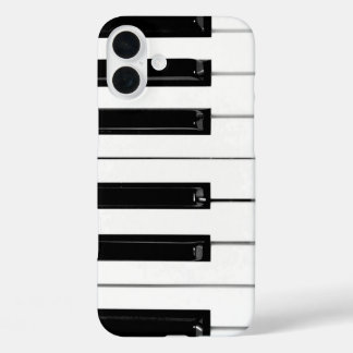 Piano Keyboard Keys iPhone 16 Plus Case